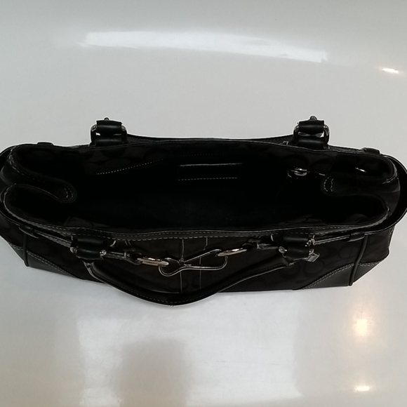 Coach Hamton Signature Print Tote - Picture 2 of 5